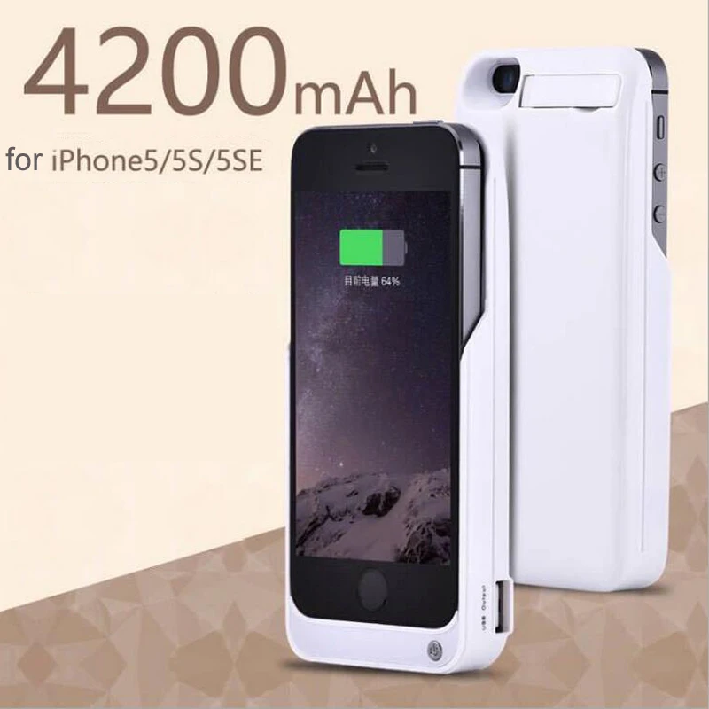 bilder für Goldfox 4200 mah für iphone 5 5 s se externes ladegerät fall notstrom-bank abdeckung handy backup ladegerät fall bilder für Goldfox 4200 mah für iphone 5 5 s se externes ladegerät fall notstrom-bank abdeckung handy backup ladegerät fall