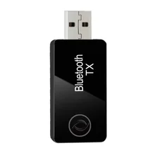 USB Wireless Bluetooth 4.0 Audio Music Transmitter & Receiver A2DP 3.5mm Stereo Adapter USB Dongle TX For iPod TV Mp4 PC