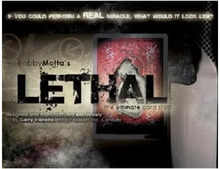 Lethal by Bobby Motta-магический трюк, аксессуары, сценический магический реквизит, иллюзия, профессиональная магия, веселье, волшебные игрушки