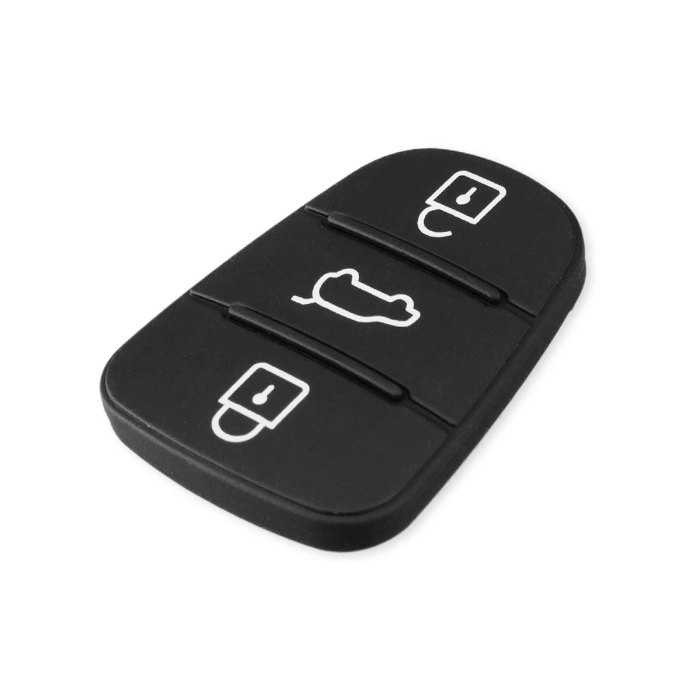 spark plugs KEYYOU 3 Button Remote Key Fob Case Rubber Pad For Hyundai I10 I20 I30 IX35 for Kia K2 K5 Rio Sportage Flip Key msd plug wires