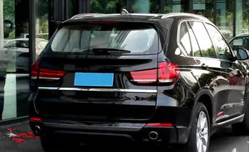 

Exterior Steel Rear Trunk Boot Center Mouldings 1PCS For BMW X5 F15 2014-2017