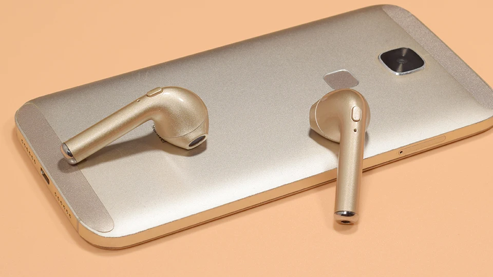 Беспроводной стерео гарнитура двойной bluetooth наушники для iPhone Xiaomi Samsung микрофон