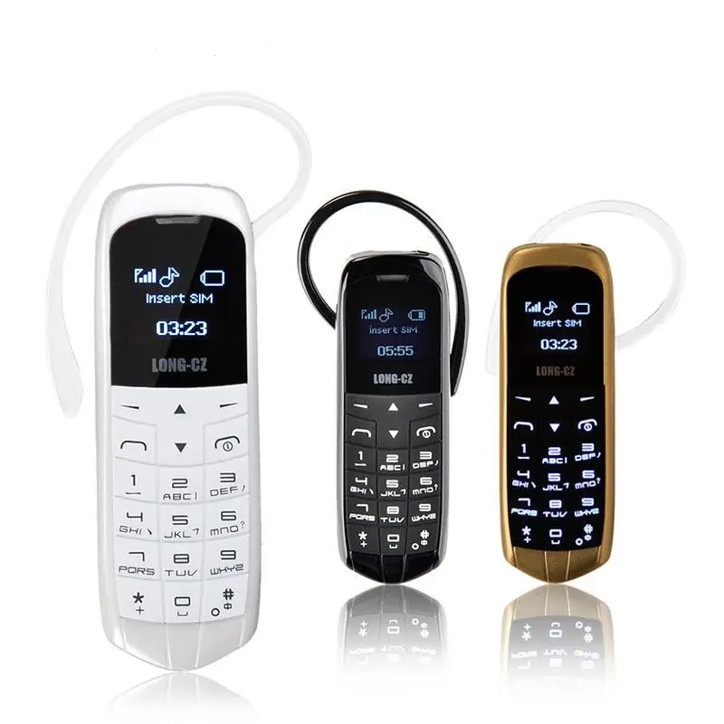 

Long-CZ J8 bluetooth Dialer mini mobile Phone 0.66 inch with Hands Free Support FM Radio, Micro SIM Card, GSM Network