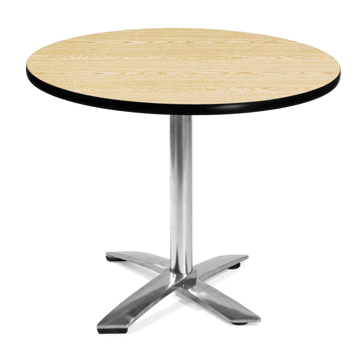 OFM Model FT36RD 36 Round Flip-Top Multi-Purpose Table, Oak