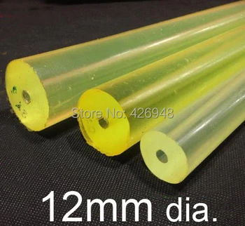 

12mm diameter 300mm length PU rod RUBBER SPRING bar polyurethane Elastic rubber round stick