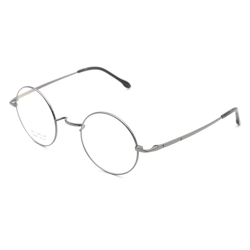 Новинка A9867, оправа для оптических очков, круглая форма, сплав, очки для мужчин и женщин, Ретро стиль, очки по рецепту