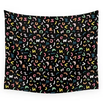 

Neon Lights Wall Tapestry Wall Hanging Throw Bohemian Door Curtain