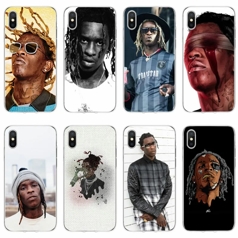

Young Thug Cover Soft Silicone 2018 TPU Phone Case For iPhone 5 5C 5S SE 6 6plus 7 7plus 8 8plus X XS XR XS Max
