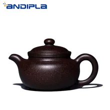 195cc подлинный исинский чайник мастер ручная работа, из фиолетовой глины китайский чайный набор кунг-фу Zisha чай китайский чайник Fang Gu чайник