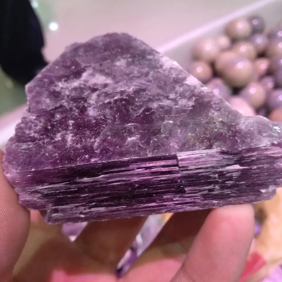 

Lepidolite Collection 80g Layered Lavender Lithium Mica Crystal