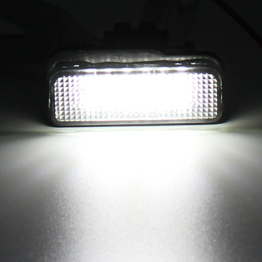 2 шт. Белый светодиодный номерной знак для Mercedes Benz W211 W203 5D R171 W219|license plate light|light forplate