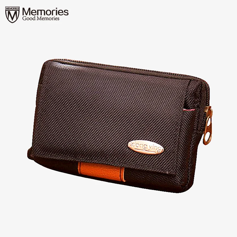 Designer Coin Purse With Zippers Handles