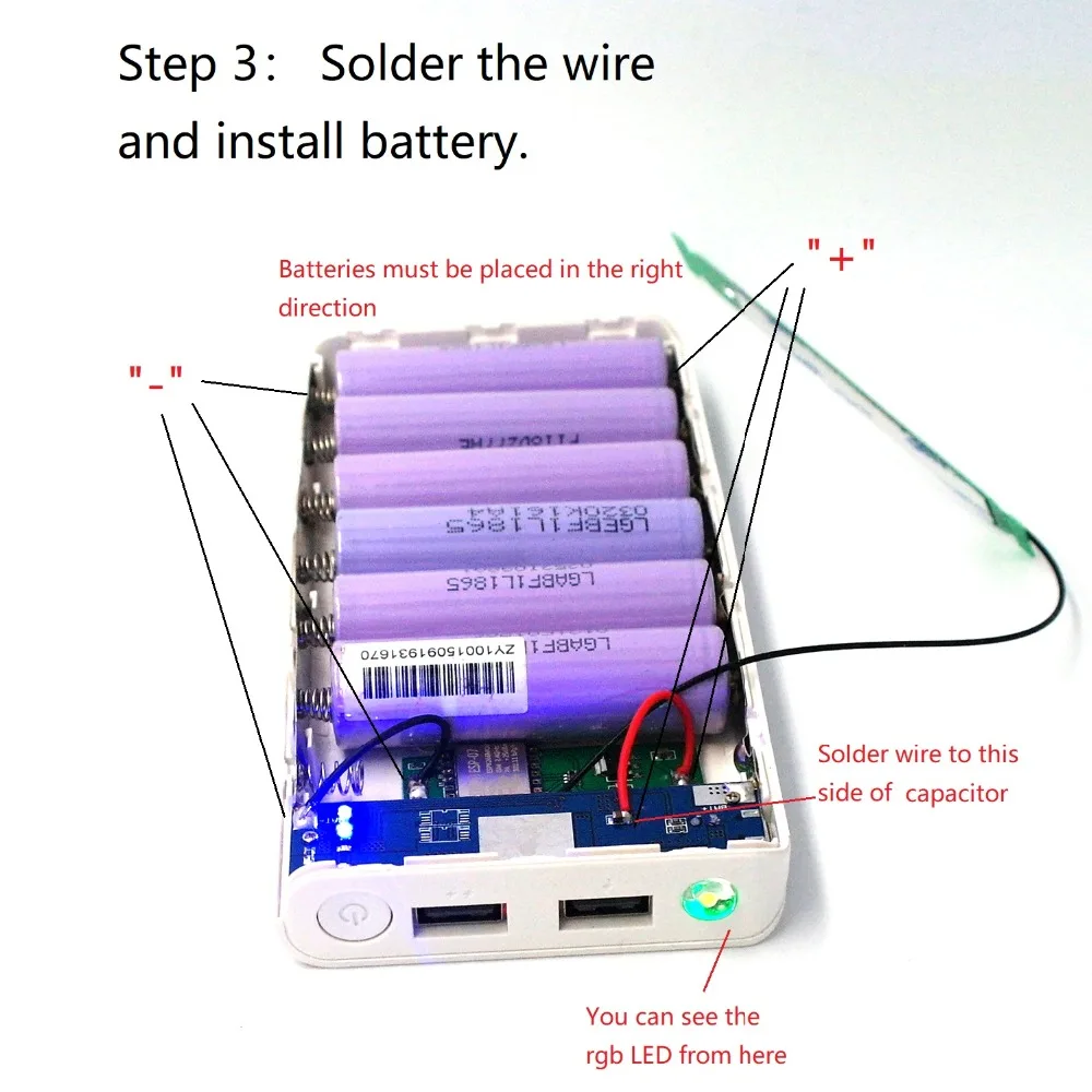 DSTIKE белый Wi Fi Deauther запасные аккумуляторы для телефонов DIY Kit V2 20000 мАч ESP 07 ESP8266 dual usb
