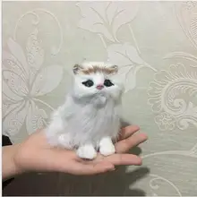 WYZHY животные из искусственного меха кошка ремесла украшения креативный подарок для детей 10 см x 5 см x 7 см