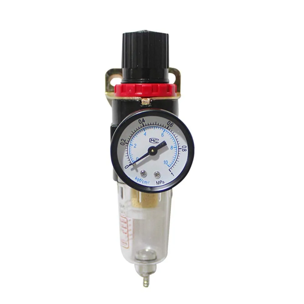

AFR-2000 Pneumatic Filter Air Treatment Unit Pressure Regulator Compressor Reducing Valve Oil Water Separation AFR2000 Gauge
