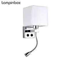 Por Reading Lights For Headboards Led Bedside Wall Lamp With Switch And Flexible Reading Light Headboard For Staircase Living Room Bedroom Aisle Balcony Lp25