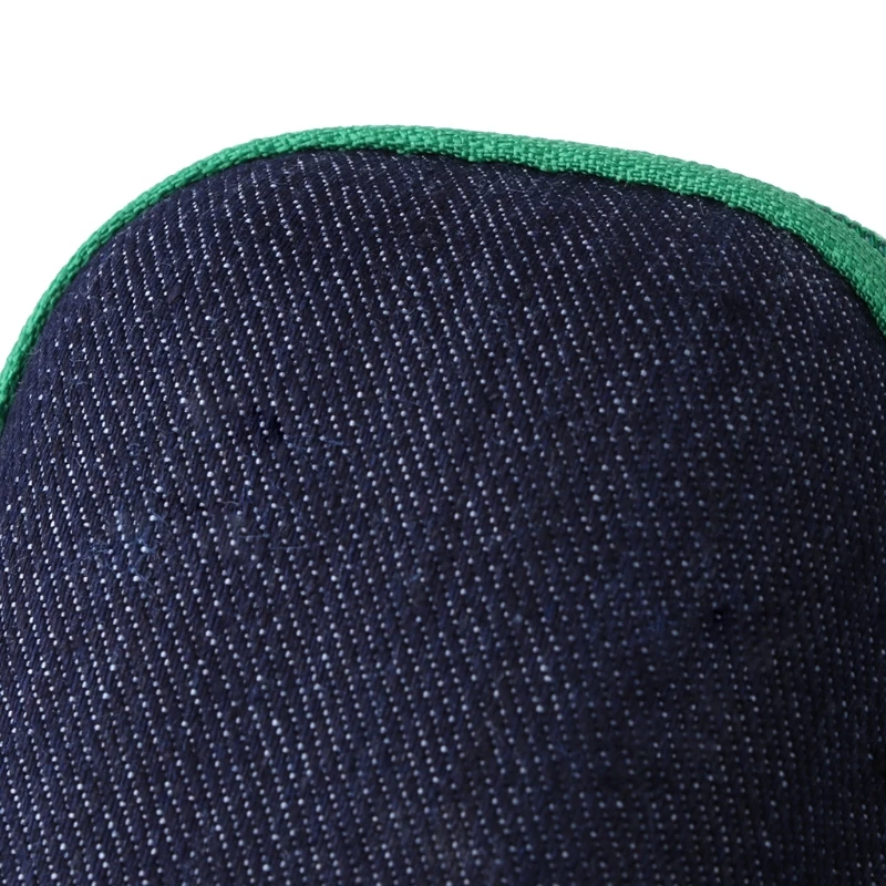 Футляр для очков из джинсовой ткани на молнии с защитой от раздавливания