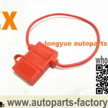 2 шт. 14 держатель предохранителя АТС/плавкий предохранитель держатель в линии AWG провода медь 12 Вольт Мощность лезвия шт. Резина