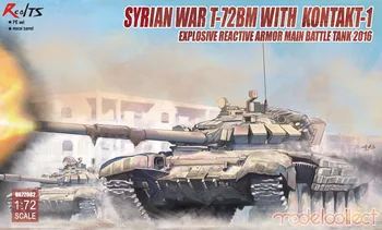 

RealTS Modelcollect UA72082 1/72 Syrian War T-72BM with Kontakt-1 explosive receiver
