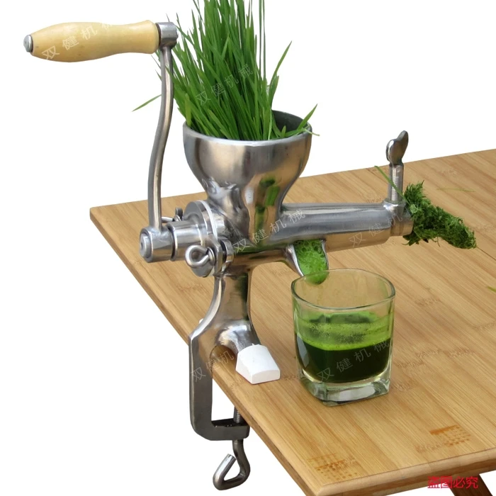 304 Stainless steel manual juicer wheatgrass juicer home use Vegetable