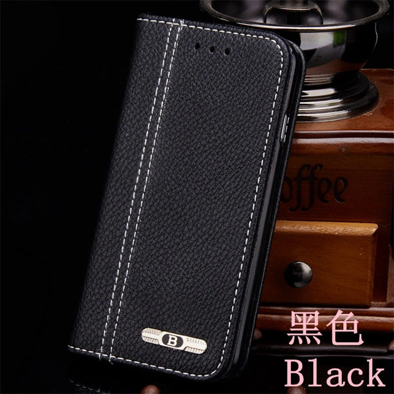 

Lichee Luxury Leather Case for iphone X / 8 / 7 plus for iphone 6 / 6s / 5 / 5s / 4s Flip Cover Vintage Style Wallet Phone Bag