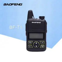 BaoFeng BF T1 20 каналов Мини Портативная рация ультра тонкий micro вождения 400-470 мГц BaoFeng отель гражданских портативная рация