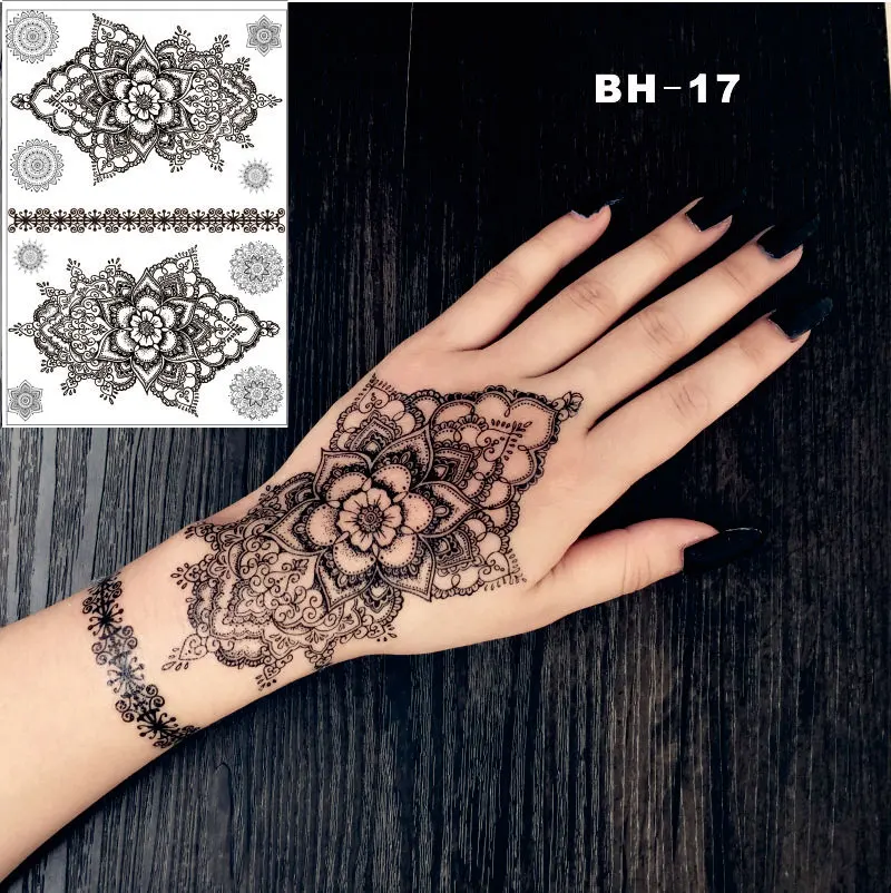 Download 8700 Gambar Henna Hitam Terbaru 