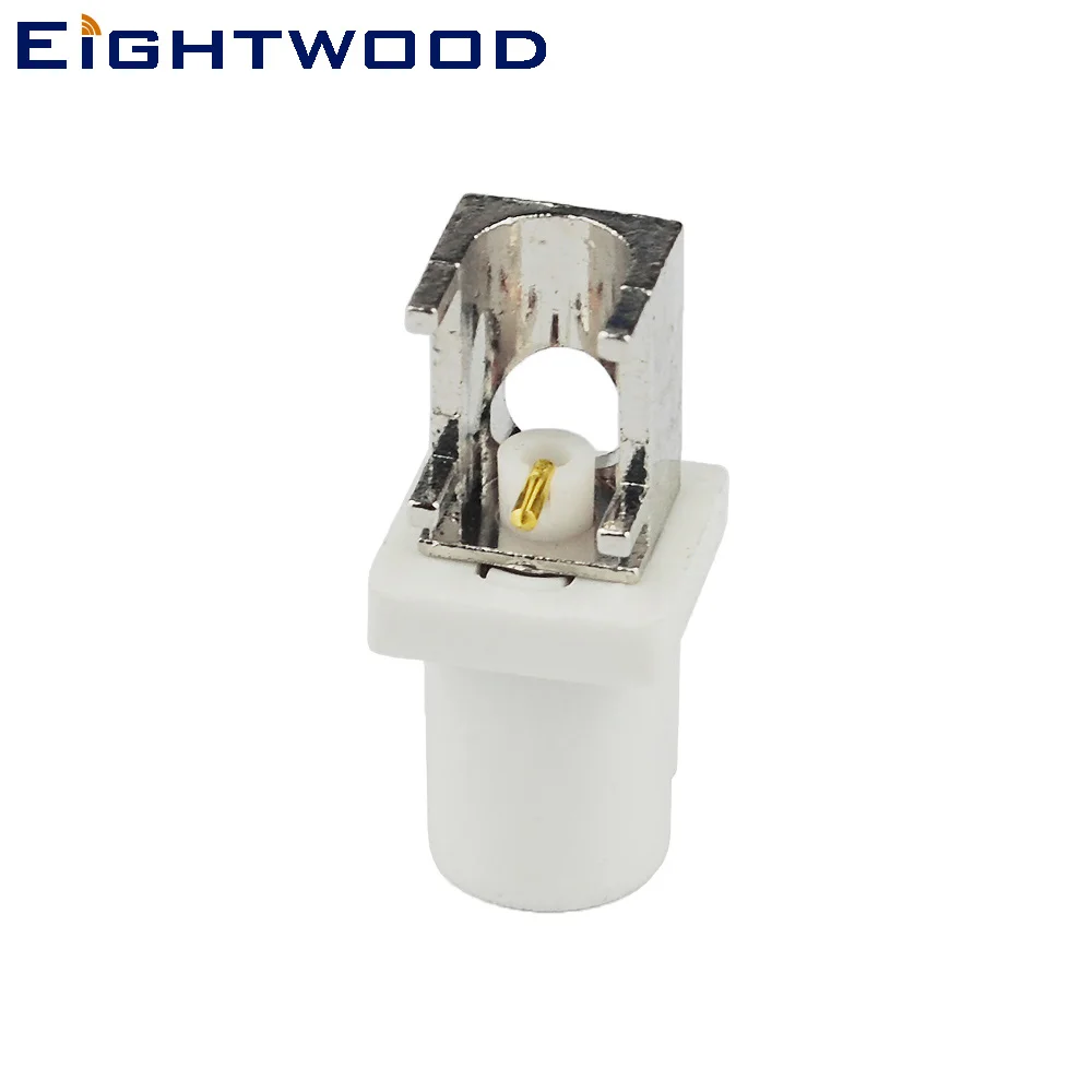 

Eightwood Fakra White Plug End Launch PCB Mount RA Radio Connector Angled Pin (5PCS)