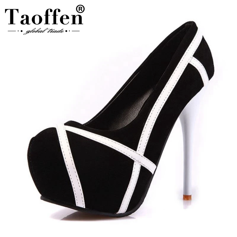 

Women High Heels Wedding Shoes Ladies Inside Platform Mix Color Shoes Thin Heel Party Pumps Heeled Footwear Size 34-43
