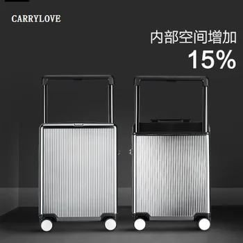 

CARRYLOVE Business 20/24 size Luxury, high quality, fashion PC Rolling Luggage Spinner brand Travel Suitcase