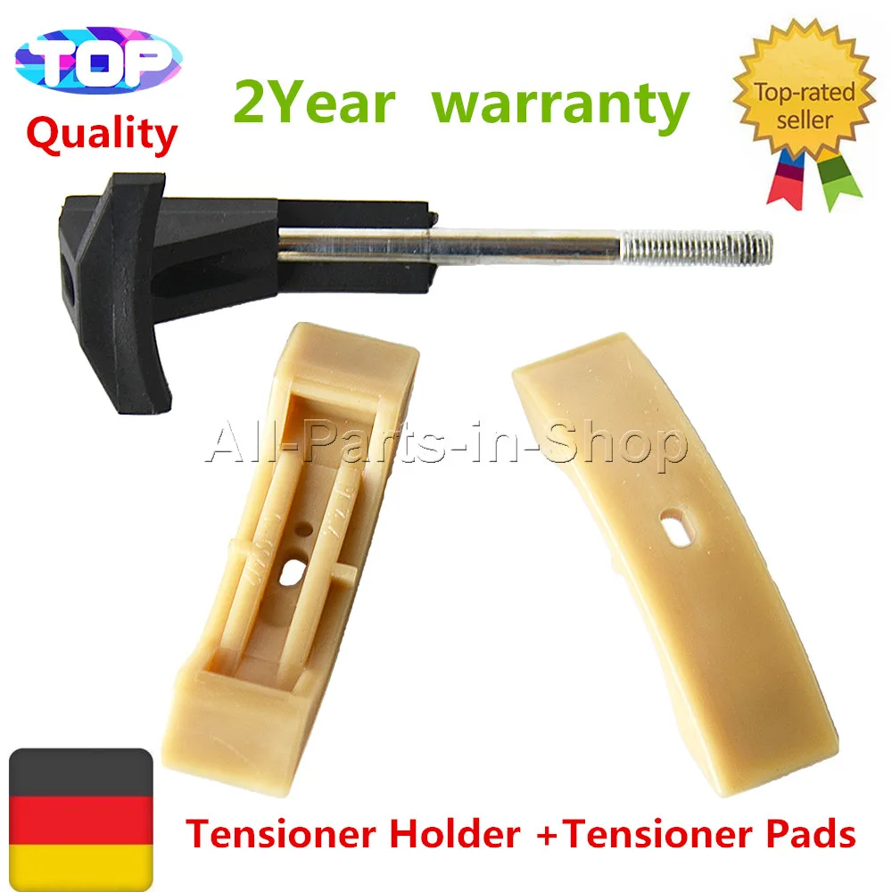 

AP02 Tensioner Holder +Tensioner Pads for VW Beetle Bora, Golf 058109088K, 058109088B, 078109088H 077109088P,