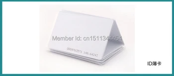 

100pcs 125Khz EM4200 Blank ID Card 0.8MM RFID Access Control Cards Proximity Card