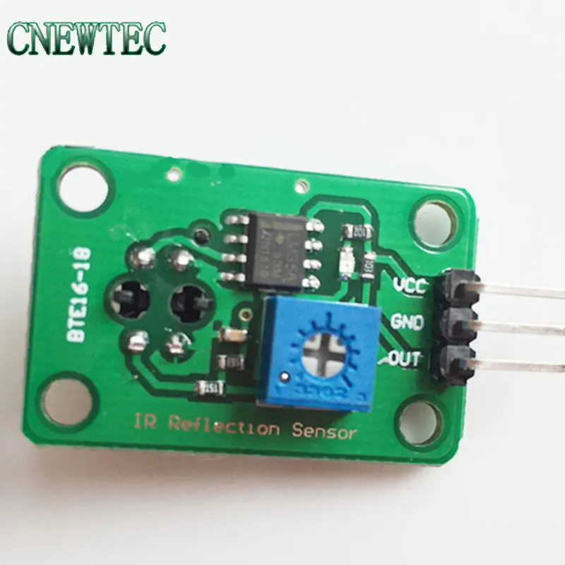 

new version IR Infrared Obstacle Avoidance Sensor Module for Arduino Smart Car Robot 3-wire Reflective Photoelectric bte16-18
