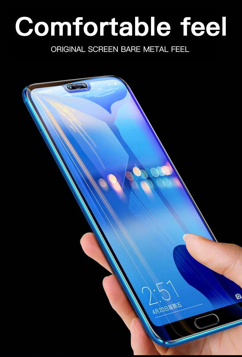 10D полное покрытие из закаленного стекла для Huawei Honor 10 9 8 Lite Защита экрана для Huawei Mate 20 Lite Pro X защитная пленка