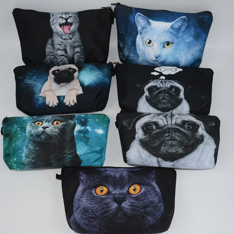 

pencil case box estuche kawaii cute kalem kutusu astuccio box High capacity school supplies Animal cat pencilcase porta lapices