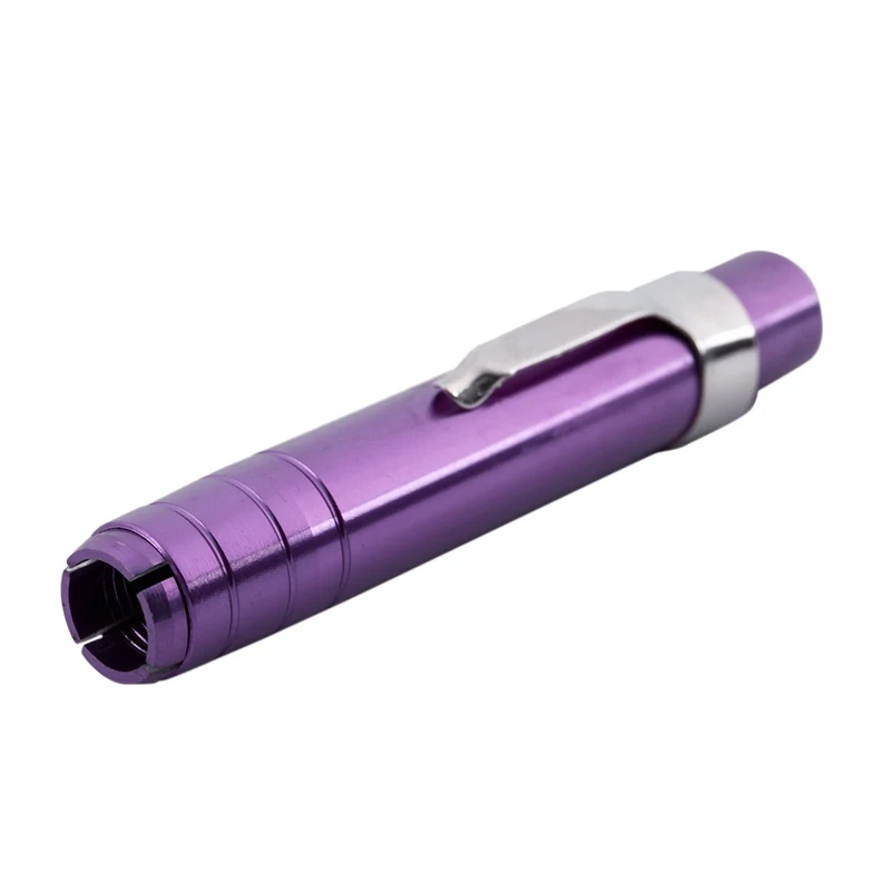 1 шт. Черный алюминиевый сплав Мел хранитель держатель - Цвет: Purple