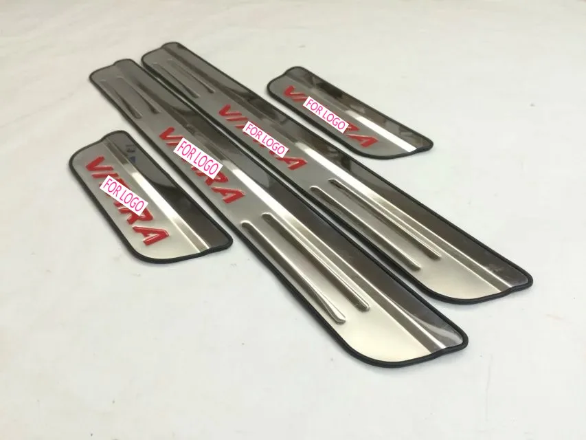 For Suzuki Vitara 2016 Door Sill Accessories Stainless Door Sills Scuff Plate Gaurds Pedal