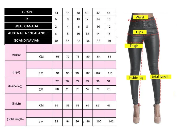 Fashion Wanita Lubang Denim Jean Celana 