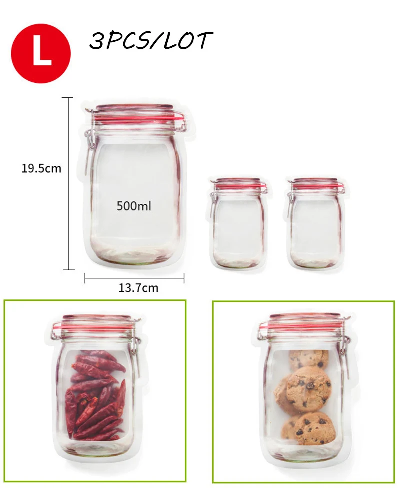 QuickDone-3or4-PCS-Mason-Bottle-Zip-Lock-Food-Snack-Tea-Candy-Cookie-Baking-Bag-Packing-Retail-Craft-Bag-Storage-Packing-Bag-KC1631 (15)