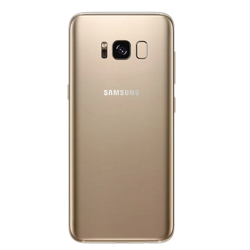 Оригинальные чехлы на заднюю панель для SAMSUNG Galaxy S8+ G9500 SM-G950U SM-G9508 G9550 SM-G9 SM-G955 стеклянная задняя крышка с инструментами - Цвет: Golden