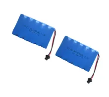 2 pack 7.2 В аккумуляторной батареи 1400 мАч ni-cd 7.2 В батарейки АА nicd батареи Ni-Cd аккумуляторная для жестокие модели автомобиля электрический игрушки танк