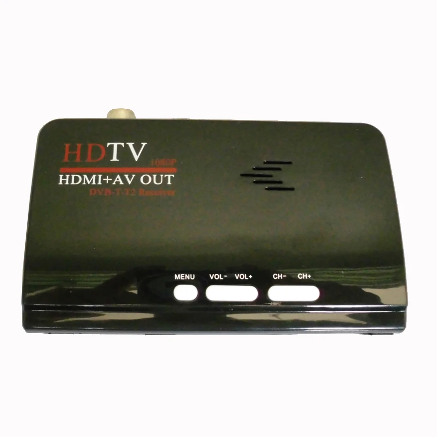 1080P Full HD DVB T2 T USB TV приемник Цифровой наземный HD/AV CVBS внешний ТВ тюнер конвертер для