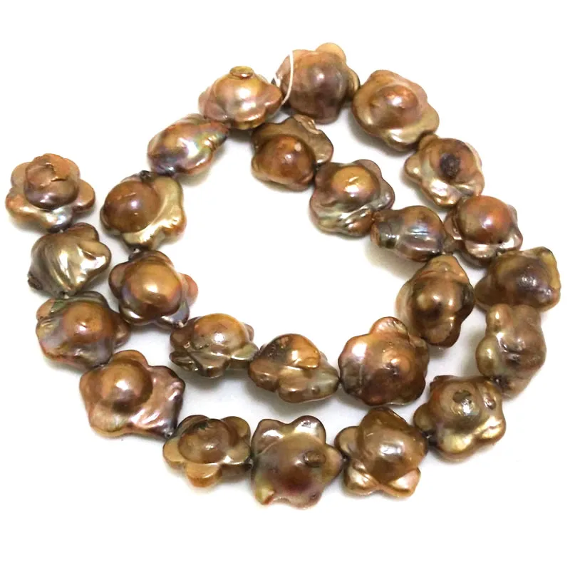 Жемчуг барокко 16 дюймов 17 мм|baroque pearl|16 inchpearl pearls |