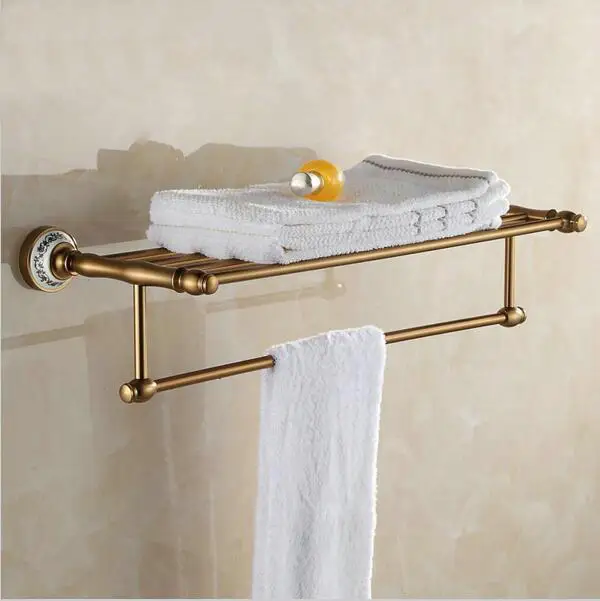 Badezimmer wandhalterung Antique Aluminium handtuch stange rack ... Badezimmer wandhalterung Antique Aluminium handtuch stange rack ...