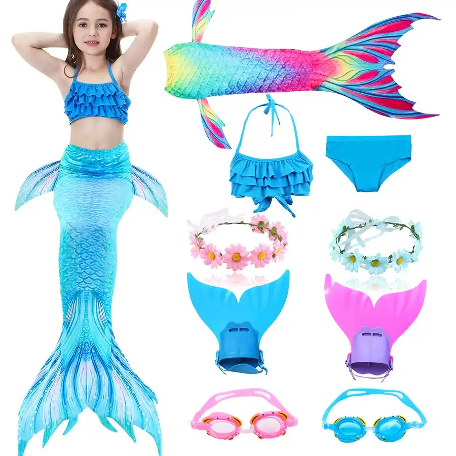 mermaid tail costume for swimming