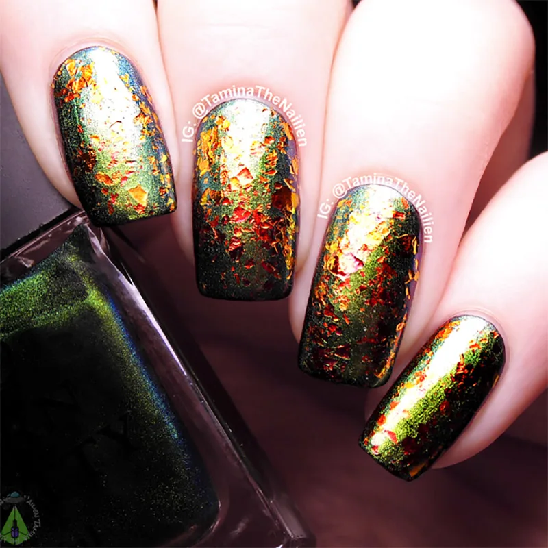 1 مربع التسلق Chamelone مسمار بريق مساحيق مانيكير مسمار الفن سماء نجمية التألق مانيكير نيال الفن الديكور ل هلام البولندية