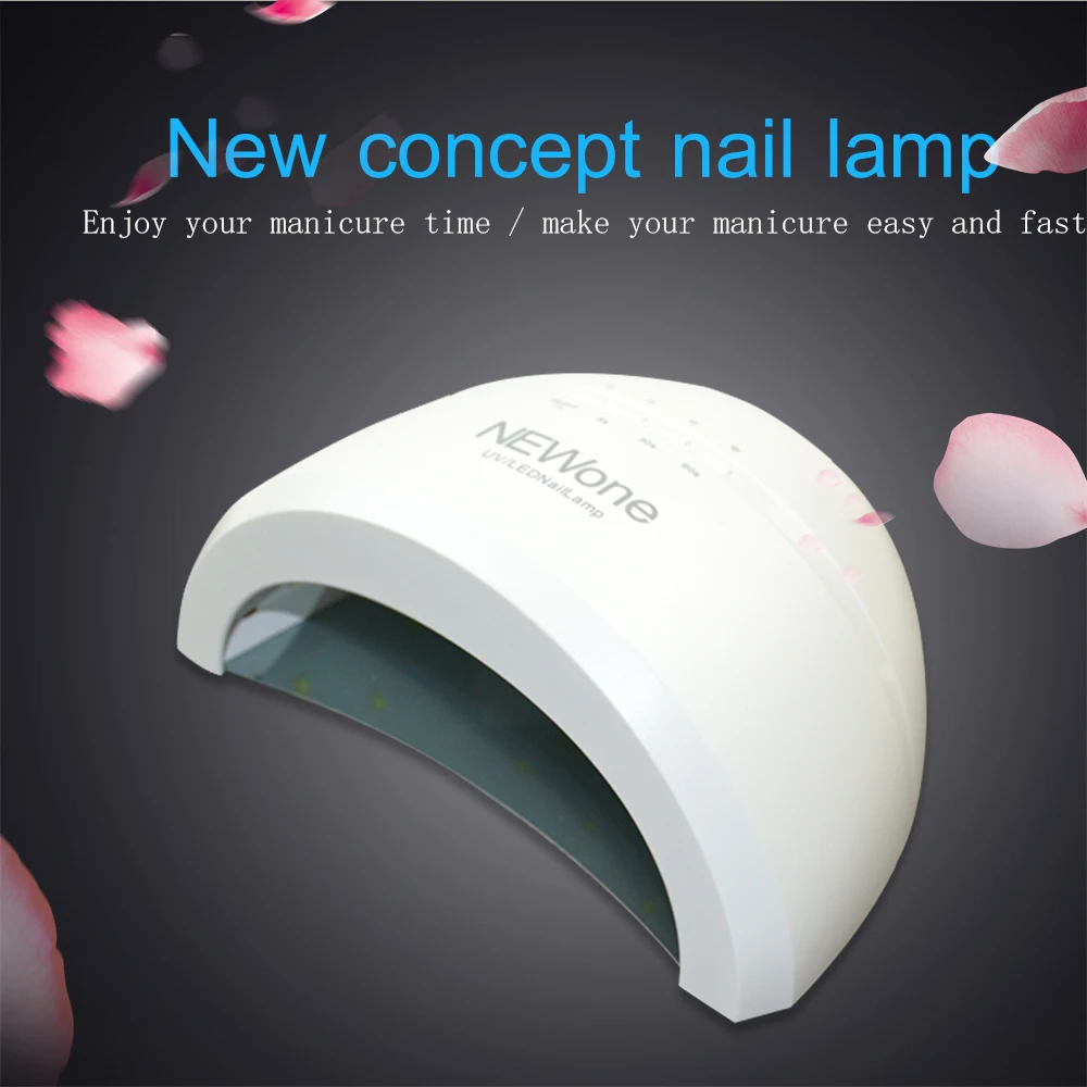 

48W uv led lamp New concept Nail Lamp Nail Machine Not black hands easy to dry all kinds of nail polish uv led lamp gel lamp