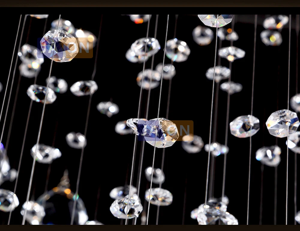 Emissor de Luz Globo de Cristal de Aço Conduziu a Lâmpada. Emissor de Luz. Luzes de Teto. Luz de Teto Lâmpada de Teto para Escadaria Diodo Inoxidável Moderno Led. Hall G10 . 12 High Quality ceiling lamp