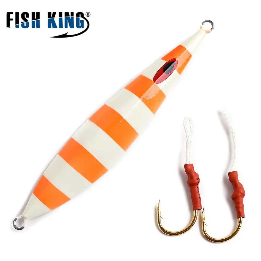 

FISH KING приманка для морской рыбалки с объемными глазами, 250 г/17 см