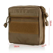 Tactical MOLLE EDC Pouch Utility Gadget Pouch – EMT Medical First Aid Pouch Kit Survival Gear Bag